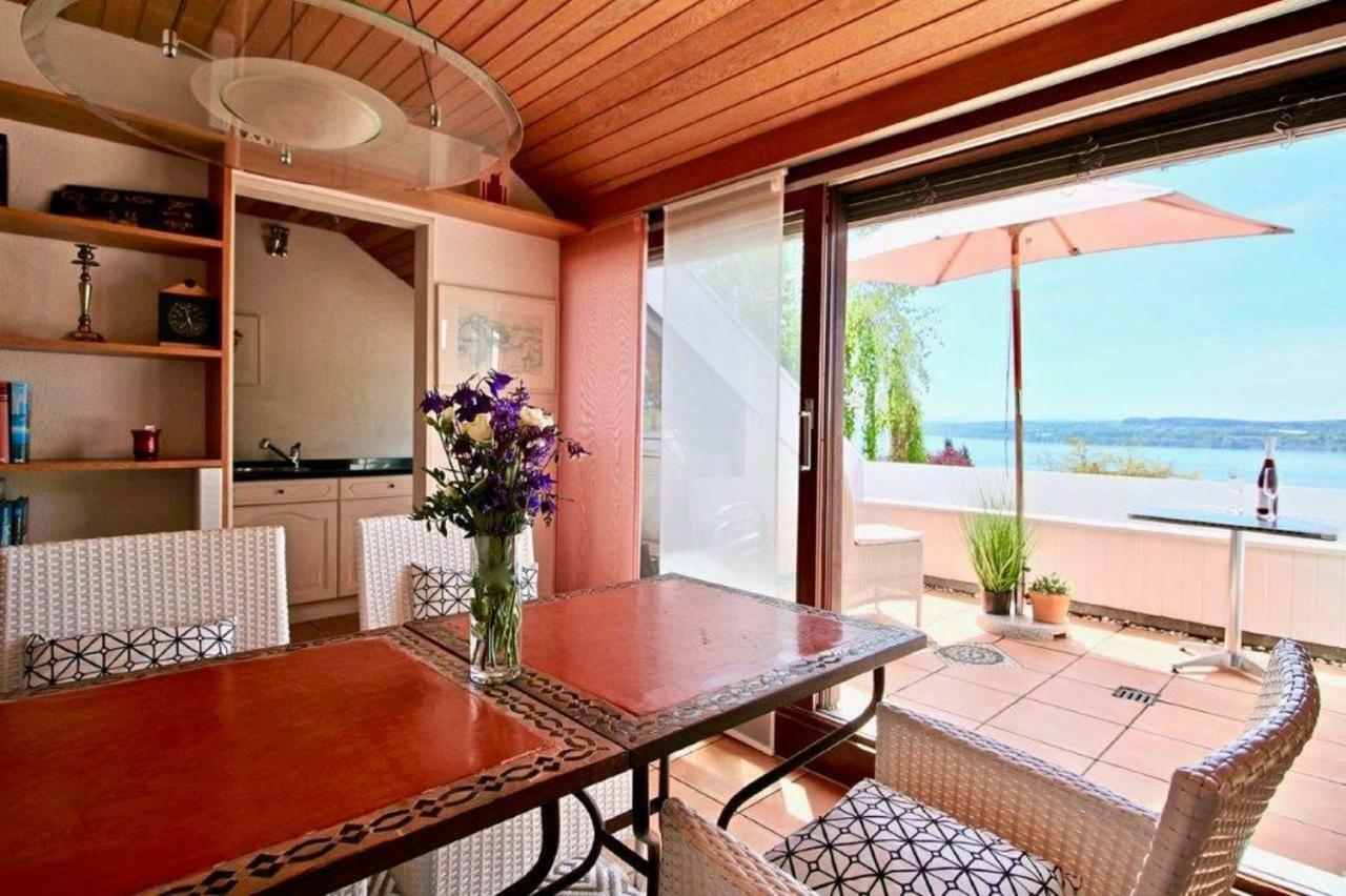 Ferienwohnung Mit Seeblick Und Dachterrasse In Ueberlingen Exterior photo