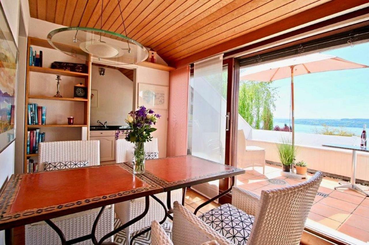 Ferienwohnung Mit Seeblick Und Dachterrasse In Ueberlingen Exterior photo