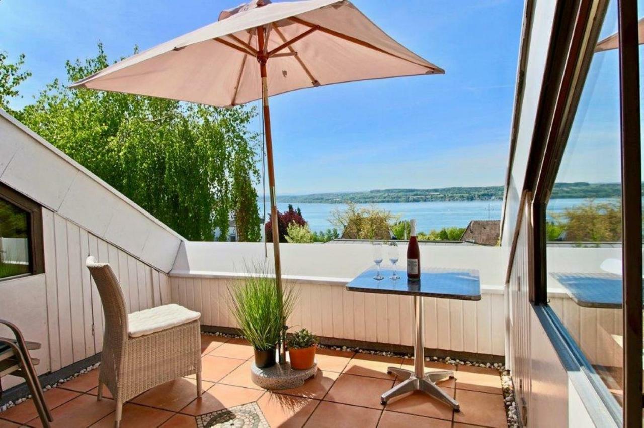 Ferienwohnung Mit Seeblick Und Dachterrasse In Ueberlingen Exterior photo